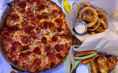 Ad - West by God Coalfired Pizza: Click to visit website.